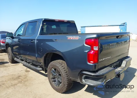 2019 Chevrolet Silverado 1500 Lt Trail Boss из США, поврежденный, VIN 1GCPYFED9KZ332149